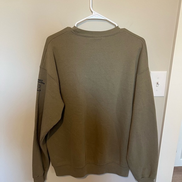 Vintage Harley-Davidson Olive Sweater - Picture 4 of 5